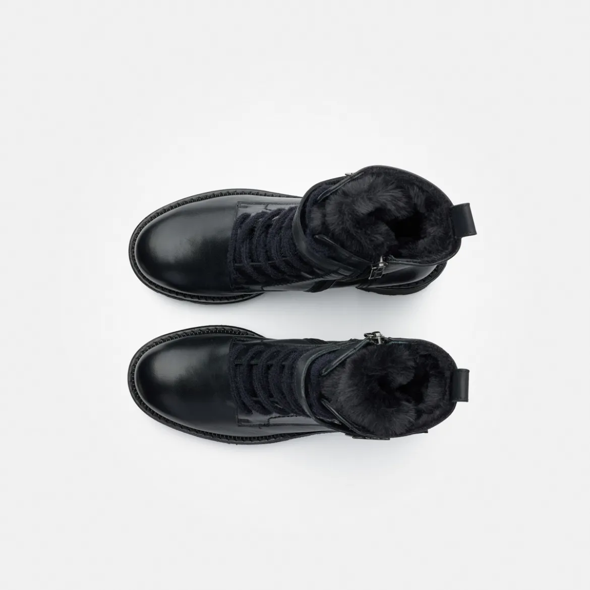 Schnürbootie mit Warmfutter 8178-006
