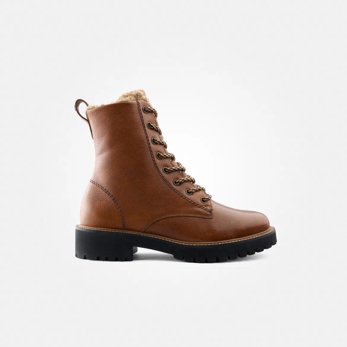 Schnürbootie mit Warmfutter 8175-006