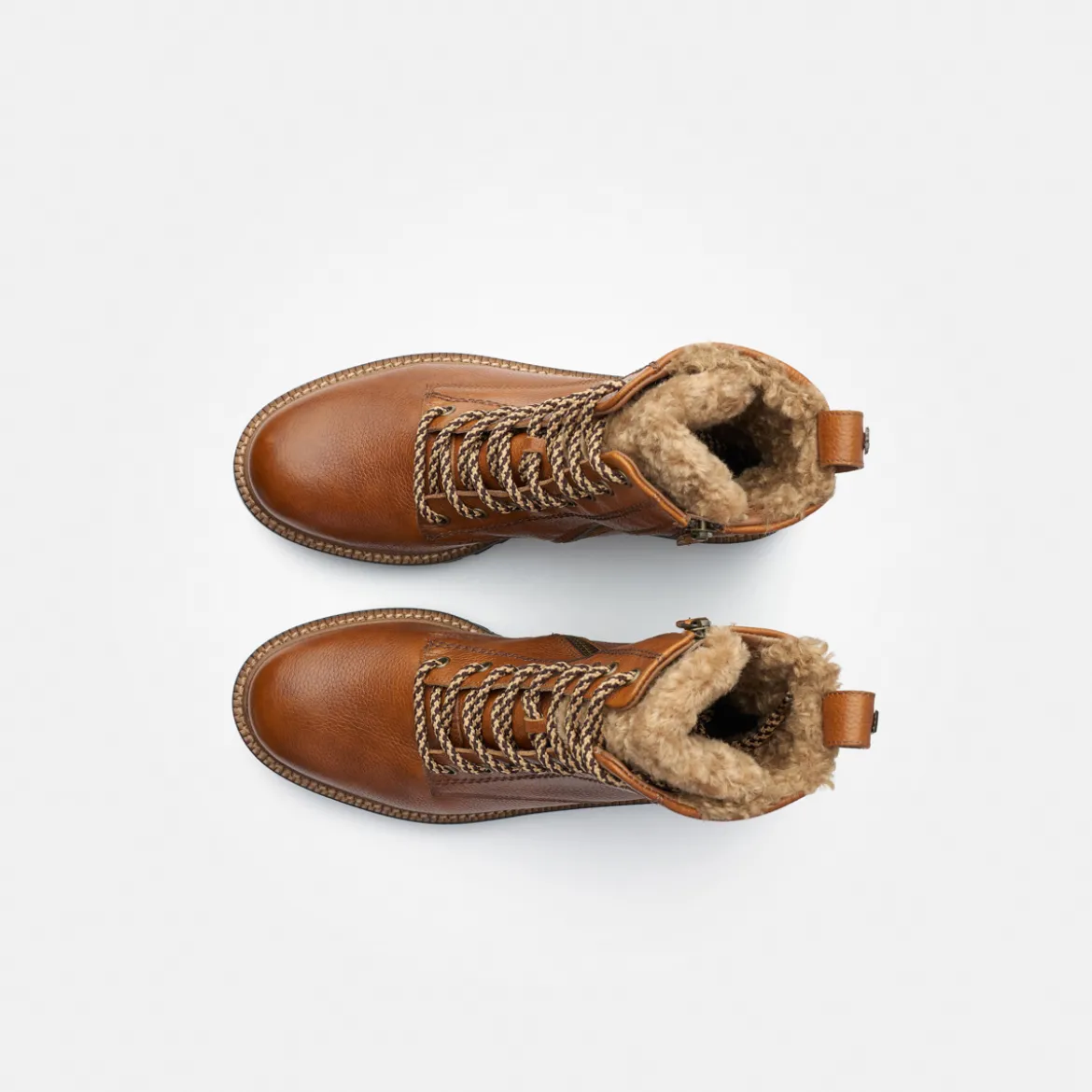 Schnürbootie mit Warmfutter 8175-006