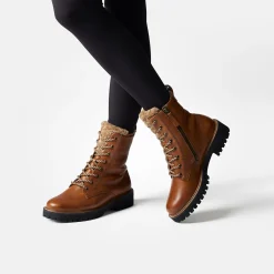Schnürbootie mit Warmfutter 8175-006
