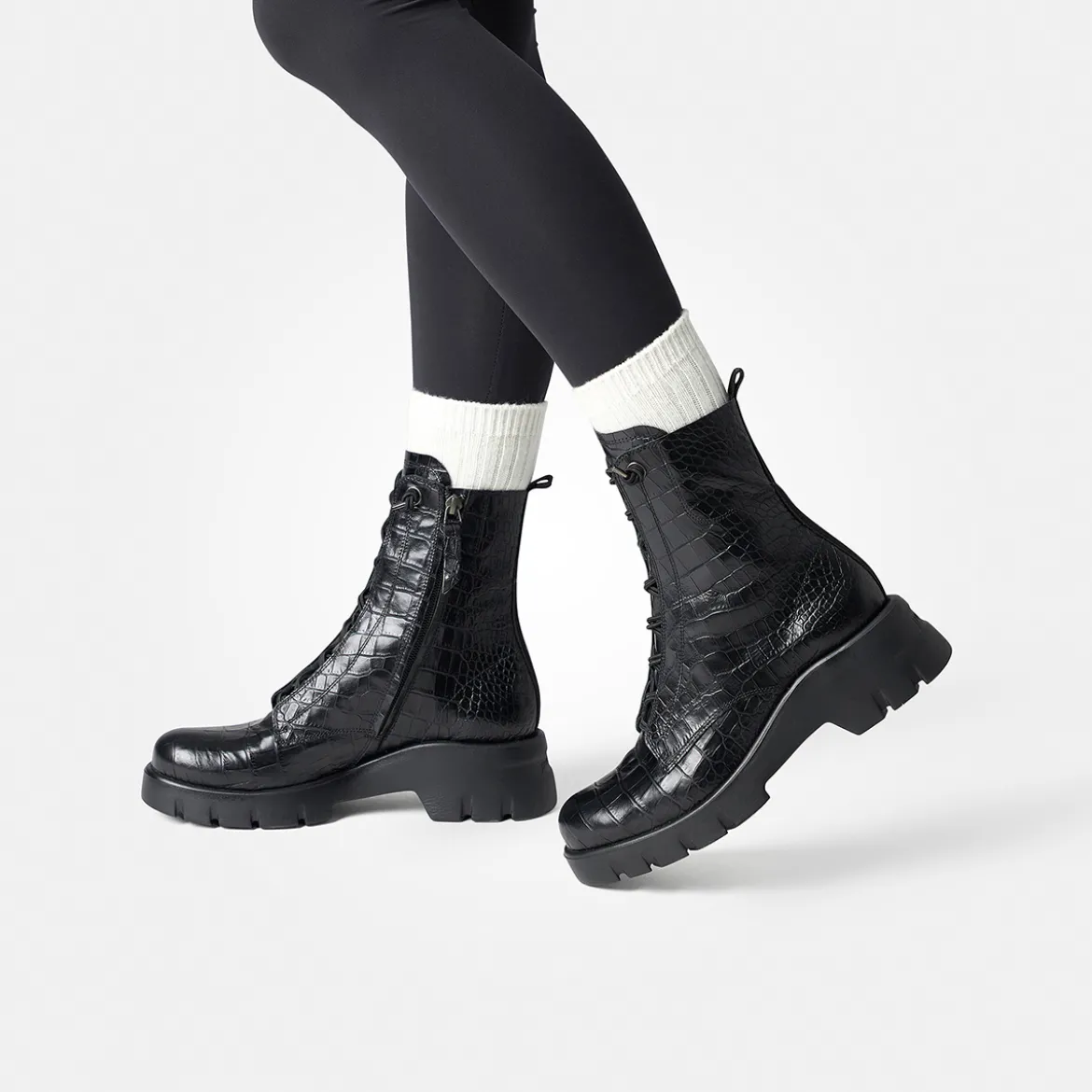 Schnürstiefelette 8216-058