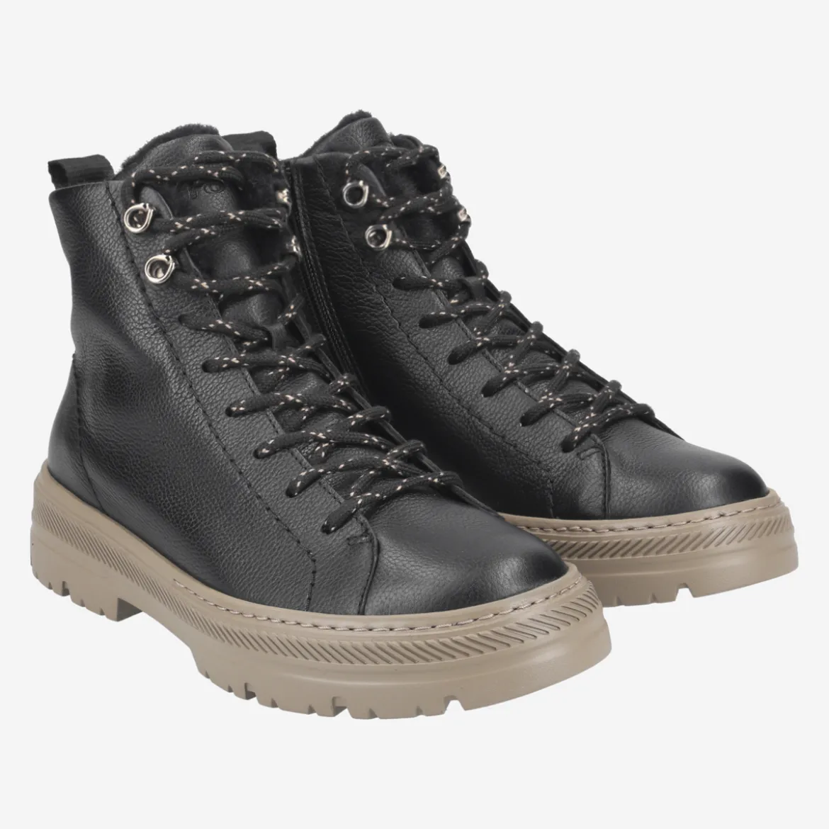 SUPER SOFT Schnürstiefelette mit Warmfutter 5287-014