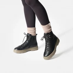 SUPER SOFT Schnürstiefelette mit Warmfutter 5287-014
