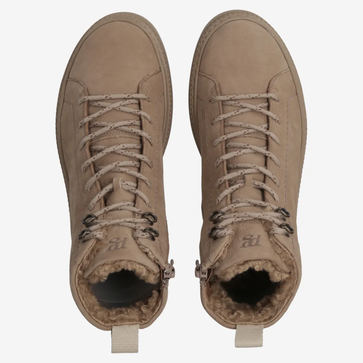 SUPER SOFT Schnürstiefelette mit Warmfutter 5287-004